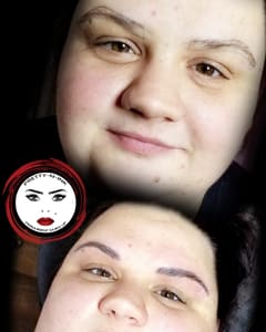 Eyebrow Tattoo result by Pretty-N-Ink Permanent Makeup in Ocala, FL
