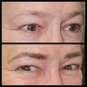 Eyebrow Tattoo result by Pretty Please Studio in San Ramon, CA