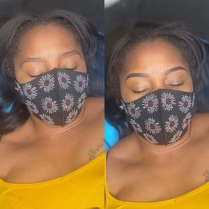 Eyebrow Tattoo result by Pretty & Primped, LLC in Virginia Beach, VA