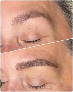 Eyebrow Tattoo result by Pretty Southern Beauty in Paradise Valley, AZ