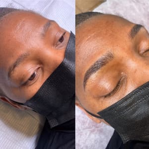 Eyebrow Tattoo result by Prettyarchxo in Fairview, NJ