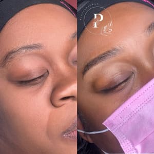 Eyebrow Tattoo result by Prettyarchxo in Fairview, NJ
