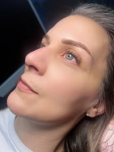 Eyebrow Tattoo result by PrettyBird Beauty in Long Beach, CA