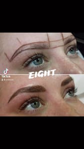 Eyebrow Tattoo result by PrettyLab studio in Tampa, FL
