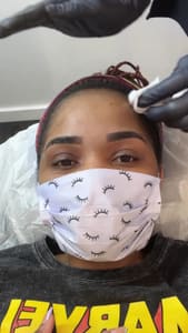 Eyebrow Tattoo result by Prima Beauty Lounge in San Antonio, TX
