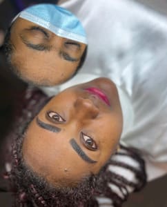Eyebrow Tattoo result by Prima Beauty Lounge in San Antonio, TX