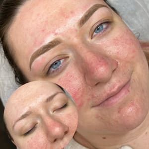 Eyebrow Tattoo result by Prima Beauty Lounge in San Antonio, TX