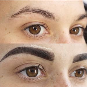 Eyebrow Tattoo result by Prima Beauty Studio in Bloomington, IL