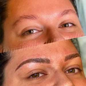 Eyebrow Tattoo result by Prima Beauty Studio in Bloomington, IL