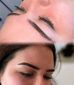 Eyebrow Tattoo result by Primal Beauty and Brows in Kennewick, WA