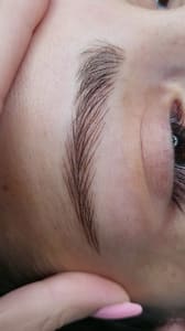 Eyebrow Tattoo result by Prime and Arched Microblading and Permanent Make Up in Destin, FL