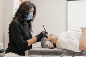 Eyebrow Tattoo result by Prime Looks Permanent Makeup& Microblading Studio in Woodbridge, VA