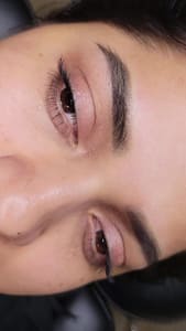 Eyebrow Tattoo result by Prime Looks Permanent Makeup& Microblading Studio in Woodbridge, VA