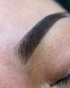 Eyebrow Tattoo result by Princess Lash & Brows in Mokena, IL