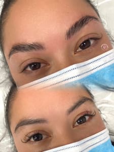 Eyebrow Tattoo result by Princess Lash Walnut Location in Walnut, CA