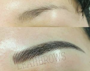 Eyebrow Tattoo result by Princess Leah las Vegas in Las Vegas, NV
