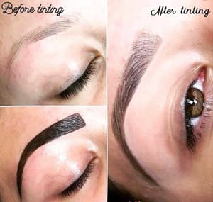 Eyebrow Tattoo result by Princess Threading Salon and Spa in Grapevine, TX