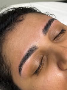 Eyebrow Tattoo result by Priscilla Aesthetics Dallas in Dallas, TX