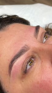Eyebrow Tattoo result by Priscilla Aesthetics Dallas in Dallas, TX