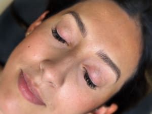Eyebrow Tattoo result by Priscilla Anderson Artistry in League City, TX