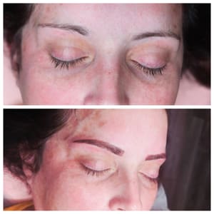 Eyebrow Tattoo result by Prissy Brows by April Nichole in Ahoskie, NC