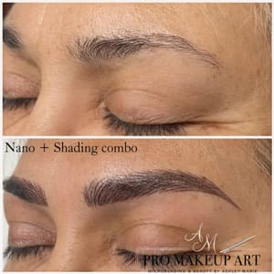 Eyebrow Tattoo result by Pro Makeup Art by Ashley Marie Microblading, Permanent Makeup in Cicero, IL