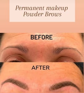 Eyebrow Tattoo result by ProfBeauty Spa Salon LLC in Prospect, KY