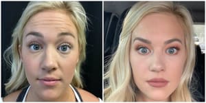 Eyebrow Tattoo result by Professional Hollywood Beauty in Centennial, CO