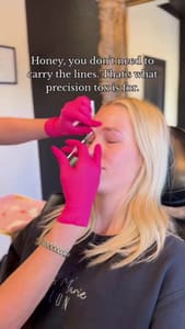Eyebrow Tattoo result by Profile Medical Aesthetics & Wellness by Gettin Lippy with Brit in Granbury, TX