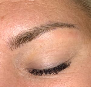 Eyebrow Tattoo result by Proper Beauty Bar in Denver, NC