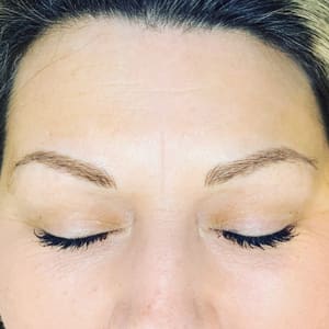 Eyebrow Tattoo result by Proper Beauty Bar in Denver, NC