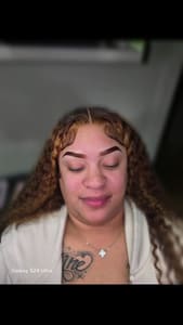 Eyebrow Tattoo result by Proper Nails and Makeup, LLC in Melbourne, FL
