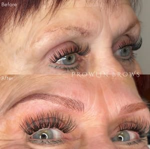 Eyebrow Tattoo result by Prowlin' Brows Certified Microblading LLC in Plum, PA