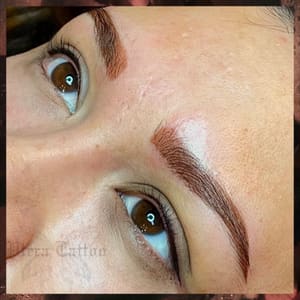 Eyebrow Tattoo result by Ptera Aesthetics in Las Cruces, NM