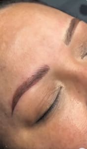 Eyebrow Tattoo result by Pura Beauty Bar in Hallandale Beach, FL