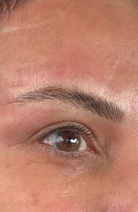 Eyebrow Tattoo result by Pura Beauty Bar in Hallandale Beach, FL