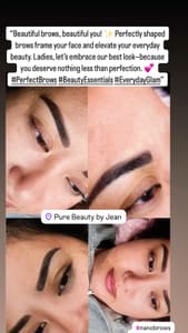 Eyebrow Tattoo result by Pure Beauty By Jean in La Mesa, CA