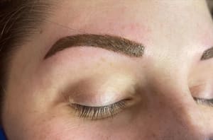 Eyebrow Tattoo result by Pure Beauty in Burlington, VT