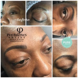 Eyebrow Tattoo result by Pure Eyebrows in Houston, TX