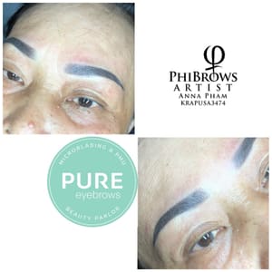 Eyebrow Tattoo result by Pure Eyebrows in Houston, TX
