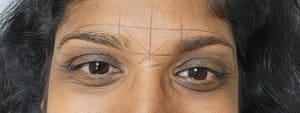 Eyebrow Tattoo result by Pure Makeup Studio & Med Spa in Eureka, CA