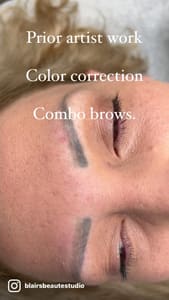 Eyebrow Tattoo result by Pure Radiance permanent makeup in Rancho Cucamonga, CA