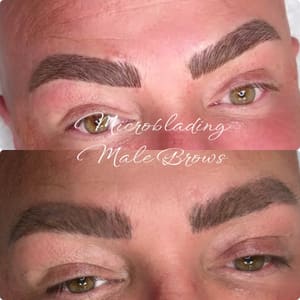 Eyebrow Tattoo result by Pure Radiance permanent makeup in Rancho Cucamonga, CA