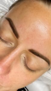 Eyebrow Tattoo result by Pure Rejuvenation Beauty/Electrolysis Specialist in Bristol, PA