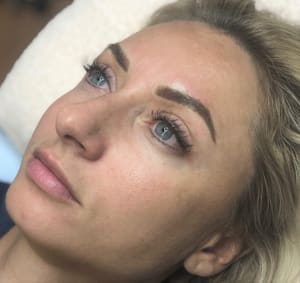 Eyebrow Tattoo result by PURE Skin and Body Care in Ormond Beach, FL