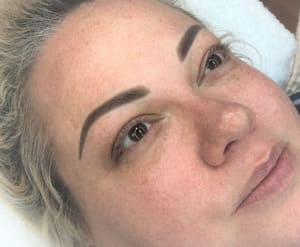 Eyebrow Tattoo result by PURE Skin and Body Care in Ormond Beach, FL
