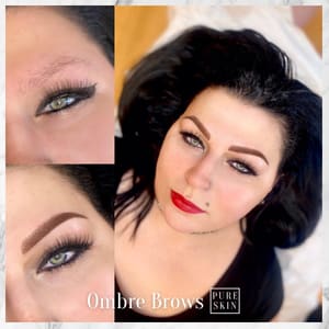 Eyebrow Tattoo result by Pure Skin Permanent Cosmetics in Maynard, MA