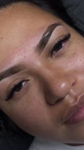 Eyebrow Tattoo result by PureHollywood Beauty LLC. in Miami Lakes, FL