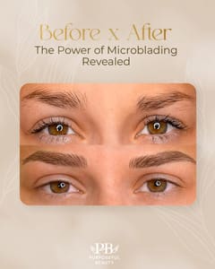 Eyebrow Tattoo result by Purposeful Beauty Microblading & Med Spa in Alpharetta, GA