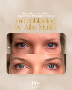 Eyebrow Tattoo result by Purposeful Beauty Microblading & Med Spa in Alpharetta, GA